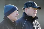16 January 2011; Tipperary selector Michael Gleeson with manager Declan Ryan. Waterford Crystal Cup, Tipperary v Waterford IT, Clonmel GAA Grounds, Clonmel, Co. Tipperary. Picture credit: Matt Browne / SPORTSFILE