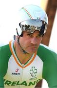 14 September 2016; Colin Lynch of Ireland before the Men's Time Trial C2 at the Pontal Cycling Road during the Rio 2016 Paralympic Games in Rio de Janeiro, Brazil. Photo by Diarmuid Greene/Sportsfile