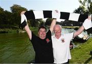14 September 2016; Dundalk FC supporters Gerry King, left, and Sam Hanks pictured in Alkmaar, Netherlands, before the UEFA Europa League Group D match against AZ Alkmaar. Photo by David Maher/Sportsfile
