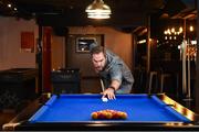 15 September 2016; Buskers On The Ball, Dublin’s one of a kind social interactive sports bar and entertainment venue officially launched in Dublin last night. Former Irish soccer legends Jason McAteer and Phil Babb cut the ribbon and welcomed guests into Dublin’s newest interactive sports bar. Pictured is Jason McAteer at the Temple Bar Hotel in Dublin. Photo by Matt Browne/Sportsfile