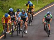 16 September 2016; Colin Lynch, right, of Ireland amongst the chasing pack during the Men's C1-3 Road Race at the Pontal Cycling Road during the Rio 2016 Paralympic Games in Rio de Janeiro, Brazil. Photo by Diarmuid Greene/Sportsfile