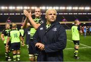 16 September 2016; Mike Ross of Leinster following his side's victory in the Guinness PRO12 Round 3 match between Edinburgh and Leinster at BT Murrayfield Stadium in Edinburgh, Scotland. Photo by Ramsey Cardy/Sportsfile