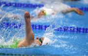 16 September 2016; Ellen Keane of Ireland in action during the Women's 100m Backstroke - S9 Final at the Olympic Aquatic Stadium during the Rio 2016 Paralympic Games in Rio de Janeiro, Brazil. Photo by Diarmuid Greene/Sportsfile