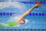 16 September 2016; Ellen Keane of Ireland in action during the Women's 100m Backstroke - S9 Final at the Olympic Aquatic Stadium during the Rio 2016 Paralympic Games in Rio de Janeiro, Brazil. Photo by Diarmuid Greene/Sportsfile