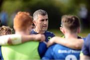 17 September 2016; Leinster coach Jeff Carter during the U18 Schools Interprovincial Series Round 3 match between Ulster and Leinster at Methodist College in Belfast. Photo by Oliver McVeigh/Sportsfile