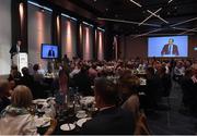 17 September 2016; GPA President Dermot Earley at the GPA Former Players Event in Croke Park. Over 450 former county footballers and hurlers gathered at the annual lunch which is now in its fourth year. The event featured GPA Lifetime Achievement Awards for Mayo football hero of the 1950s Paddy Prendergast and Cork dual legend, Ray Cummins at Croke Park, Dublin.  Photo by Matt Browne/Sportsfile