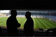 17 September 2016; Attendees at the GPA Former Players Event in Croke Park. Over 450 former county footballers and hurlers gathered at the annual lunch which is now in its fourth year. The event featured GPA Lifetime Achievement Awards for Mayo football hero of the 1950s Paddy Prendergast and Cork dual legend, Ray Cummins at Croke Park, Dublin.  Photo by Cody Glenn/Sportsfile