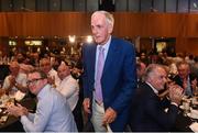 17 September 2016; Former Cork hurler and footballer Ray Commins on his way up to get his GPA Lifetime Achievement Awards at the GPA Former Players Event in Croke Park. Over 450 former county footballers and hurlers gathered at the annual lunch which is now in its fourth year. The event featured GPA Lifetime Achievement Awards for Mayo football hero of the 1950s Paddy Prendergast and Cork dual legend, Ray Cummins at Croke Park, Dublin.  Photo by Matt Browne/Sportsfile