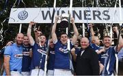 17 September 2016; St Gall's captain Seán Burke lifts the cup after the Volkswagen Senior Football 7s match at Kilmacud Crokes, Stillorgan, Dublin. Photo by Daire Brennan/Sportsfile