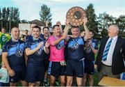 17 September 2016; The St Jude's team after winning the shield final during the Volkswagen Junior Football 7s at St Judes GAA Club, Wellington Lane, Dublin.  Photo by Sam Barnes/Sportsfile