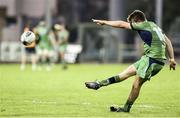 17 September 2016; Jack Carty of Connacht kicks a penalty during the Guinness PRO12 Round 3 match at Stadio Sergio Lanfranchi, Parma in Italy. Photo by Daniele Buffa/Sportsfile
