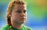 17 September 2016; Noelle Lenihan of Ireland ahead of the F38 Discus Final at the Olympic Stadium during the Rio 2016 Paralympic Games in Rio de Janeiro, Brazil. Photo by Diarmuid Greene/Sportsfile