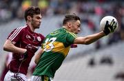 18 September 2016; David Clifford of Kerry in action against Sean Mulkerrin of Galway during the Electric Ireland GAA Football All-Ireland Minor Championship Final match between Kerry and Galway at Croke Park in Dublin. Photo by David Maher/Sportsfile