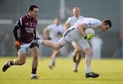 23 January 2011; Fionn Dowling, Kildare, in action against Ronan Doyle, Westmeath. O'Byrne Cup Semi-Final, Westmeath v Kildare, Cusack Park, Mullingar, Co. Westmeath. Picture credit: Brian Lawless / SPORTSFILE
