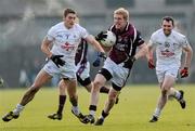 23 January 2011; Simon Quinn, Westmeath, in action against David Whyte, left, and Tommy O'Neill, Kildare. O'Byrne Cup Semi-Final, Westmeath v Kildare, Cusack Park, Mullingar, Co. Westmeath. Picture credit: Brian Lawless / SPORTSFILE