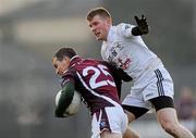 23 January 2011; Dessie Dolan, Westmeath, in action against Ciaran Fitzpatrick, Kildare. O'Byrne Cup Semi-Final, Westmeath v Kildare, Cusack Park, Mullingar, Co. Westmeath. Picture credit: Brian Lawless / SPORTSFILE