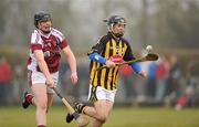 23 January 2011; Cathal Kenny, Kilkenny, in action against Joseph Cooney, NUI Galway. Walsh Cup, Kilkenny v NUI Galway, St Patrick's GAA Club, Ballyragget, Co Kilkenny. Picture credit: Ray McManus / SPORTSFILE