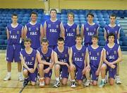 25 January 2011; The Presentation Brothers, Cork, team. Basketball Ireland Boys U19B Schools Cup Final, Colaiste Eoin, Dublin v Presentation Brothers, Cork, National Basketball Arena, Tallaght, Dublin. Photo by Sportsfile