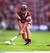 9 September 2001; Richie Murray, Galway. Hurling. Picture credit; Ray McManus / SPORTSFILE