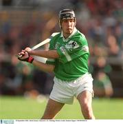 16 September 2001; Mark Keane, Limerick U-21. Hurling. Picture credit; Damien Eagers / SPORTSFILE