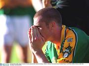 23 September 2001; Nigel Crawford of Meath following the GAA Football All-Ireland Senior Championship Final match between Galway and Meath at Croke Park in Dublin. Photo by Ray McManus/Sportsfile