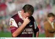 23 September 2001; Darren Fay of Galway following the GAA Football All-Ireland Senior Championship Final match between Galway and Meath at Croke Park in Dublin. Photo by Aoife Rice/Sportsfile