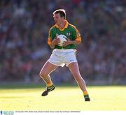 23 September 2001; Richie Kealy of Meath prior to the GAA Football All-Ireland Senior Championship Final match between Galway and Meath at Croke Park in Dublin. Photo by Ray McManus/Sportsfile