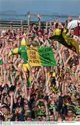 23 September 2001; Galway and Meath supporters on Hill 16 prior to the GAA Football All-Ireland Senior Championship Final match between Galway and Meath at Croke Park in Dublin. Photo by Brendan Moran/Sportsfile