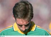 23 September 2001; Trevor Giles of Meath following the GAA Football All-Ireland Senior Championship Final match between Galway and Meath at Croke Park in Dublin. Photo by Aoife Rice/Sportsfile