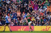 18 September 2016; Alan Dillon of Mayo celebrates after scoring a point for his side during the GAA Football All-Ireland Senior Championship Final match between Dublin and Mayo at Croke Park in Dublin. Photo by Seb Daly/Sportsfile