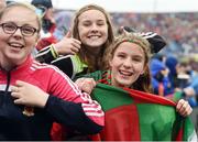 18 September 2016; Mayo supporters on Hill 16 during the GAA Football All-Ireland Senior Championship Final match between Dublin and Mayo at Croke Park in Dublin. Photo by Cody Glenn/Sportsfile