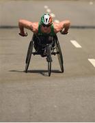 18 September 2016; Patrick Monahan of Ireland in action during the T54 Men's Marathon at Fort Copacabana during the Rio 2016 Paralympic Games in Rio de Janeiro, Brazil. Photo by Diarmuid Greene/Sportsfile