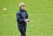 19 September 2016;  Republic of Ireland manager Sue Ronan during a training session at Tallaght Stadium, Tallaght in Co. Dublin. Photo by Sam Barnes/Sportsfile