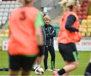 19 September 2016; Republic of Ireland manager Sue Ronan during a training session at Tallaght Stadium, Tallaght in Co. Dublin. Photo by Sam Barnes/Sportsfile