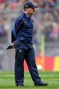 18 September 2016; Dublin manager Jim Gavin during the GAA Football All-Ireland Senior Championship Final match between Dublin and Mayo at Croke Park in Dublin. Photo by Ramsey Cardy/Sportsfile