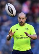 16 September 2016; Leinster performance analyst Emmet Farrell ahead of the Guinness PRO12 Round 3 match between Edinburgh and Leinster at BT Murrayfield Stadium in Edinburgh, Scotland. Photo by Ramsey Cardy/Sportsfile