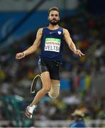 17 September 2016; Konstantin Veltsi of Greece in action during the Men's Long Jump T44 Final at the Olympic Stadium during the Rio 2016 Paralympic Games in Rio de Janeiro, Brazil. Photo by Diarmuid Greene/Sportsfile