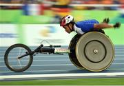 17 September 2016; Pongsakorn Paeyo of Thailand in action during the Men's 4x400m Relay - T53/54 Final, where Thailand took silver, at the Olympic Stadium during the Rio 2016 Paralympic Games in Rio de Janeiro, Brazil. Photo by Diarmuid Greene/Sportsfile