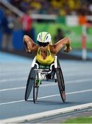 17 September 2016; Madison de Rozario of Australia in action during the Women's 800m - T53 Final, where she took silver, at the Olympic Stadium during the Rio 2016 Paralympic Games in Rio de Janeiro, Brazil. Photo by Diarmuid Greene/Sportsfile
