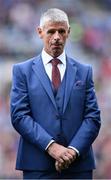 18 September 2016; Member of the Down 1991 All Ireland winning football team, Greg Blaney, during their presentation to the crowd before the GAA Football All-Ireland Senior Championship Final match between Dublin and Mayo at Croke Park in Dublin. Photo by Ramsey Cardy/Sportsfile