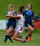 17 September 2016; Kathy Baker of Leinster during the U18 Girls Interprovincial Series Round 3 between Ulster and Leinster at City of Armagh RFC, Armagh.  Photo by Oliver McVeigh/Sportsfile
