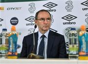 23 September 2016; Republic of Ireland manager Martin O'Neill during the squad announcement at Dublin Stadium, Lansdowne Road, in Dublin. Photo by David Maher/Sportsfile