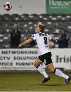 23 September 2016; John Mountney of Dundalk shoots to score his side's first goal during the SSE Airtricity League Premier Division match between Dundalk and Derry City at Oriel Park, Dundalk.  Photo by Sportsfile