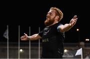 23 September 2016; Ryan Connolly of Galway United celebrates after scoring his side's second goal during the SSE Airtricity League Premier Division match between Shamrock Rovers and Galways United at Tallaght Stadium, Dublin.  Photo by David Maher/Sportsfile