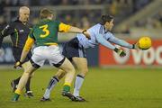 29 January 2011; Bernard Brogan, Dublin, in action against Kevin Reilly, Meath. O'Byrne Cup Shield Final, Dublin v Meath, Parnell Park, Donnycarney, Dublin. Photo by Sportsfile