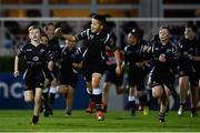 23 September 2016; Action from the Bank of Ireland Half-Time Mini Games featuring Dundalk RFC and Old Wesley RFC during the Guinness PRO12, Round 4, match between Leinster and Ospreys at the RDS Arena in Dublin. Photo by Ramsey Cardy/Sportsfile