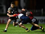23 September 2016; Action from the Bank of Ireland Half-Time Mini Games featuring Dundalk RFC and Old Wesley RFC during the Guinness PRO12, Round 4, match between Leinster and Ospreys at the RDS Arena in Dublin. Photo by Ramsey Cardy/Sportsfile