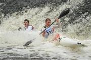 24 September 2016; Matthias Schmidt and Nico Paufler in action during the The 57th International Liffey Descent on the River Liffey in Dublin. Photo by Sportsfile