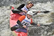 24 September 2016; Alison and Sean Martin in action during the The 57th International Liffey Descent on the River Liffey in Dublin. Photo by Sportsfile