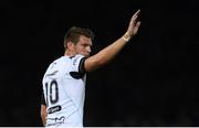23 September 2016; Dan Biggar of Ospreys during the Guinness PRO12 Round 4 match between Leinster and Ospreys at the RDS Arena in Dublin. Photo by Stephen McCarthy/Sportsfile